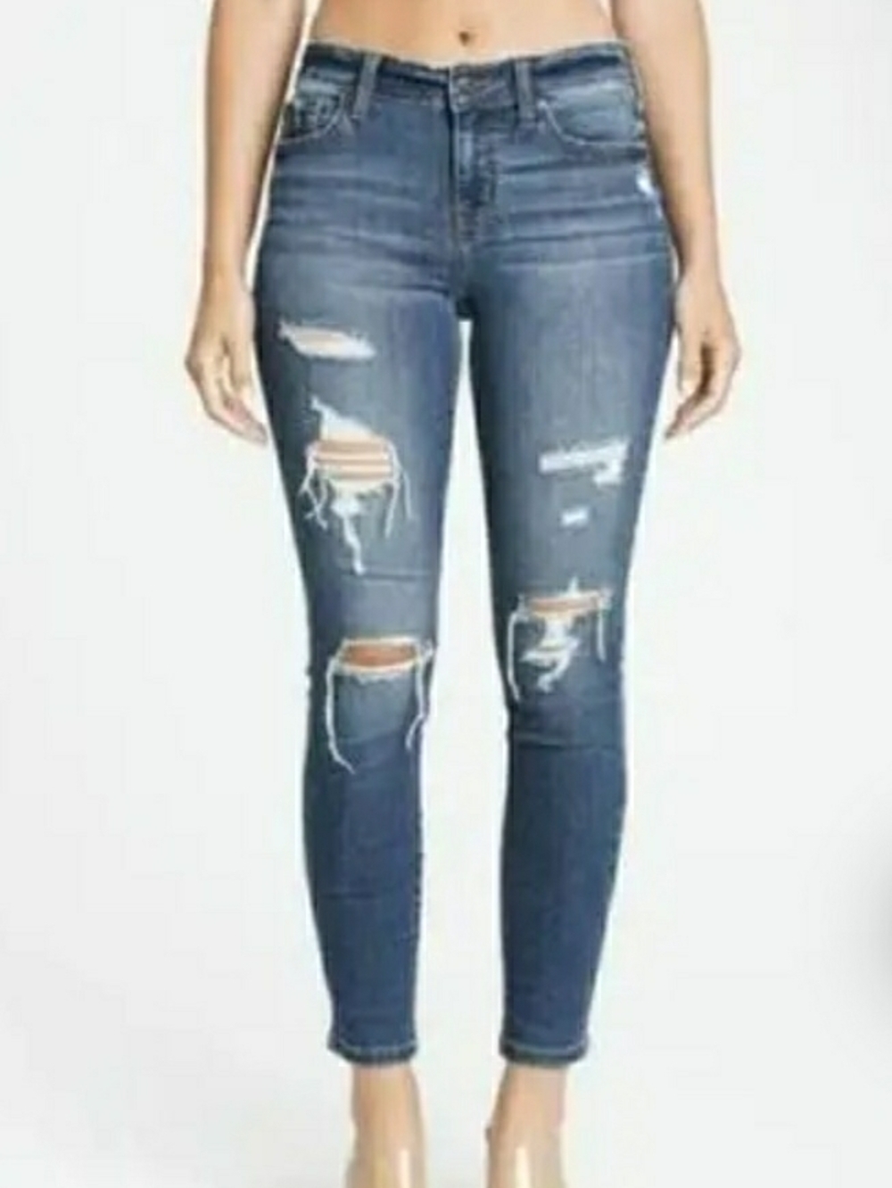 EUNINA JUDE MID RISE SKINNY ANKLE JEANS